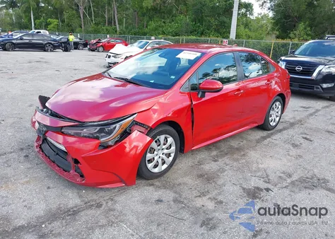 2021 Toyota Corolla Le из США, поврежденный, VIN JTDEPMAE8MJ177365